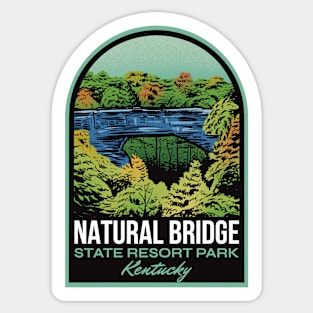 Natural Bridge State Park KY Sticker